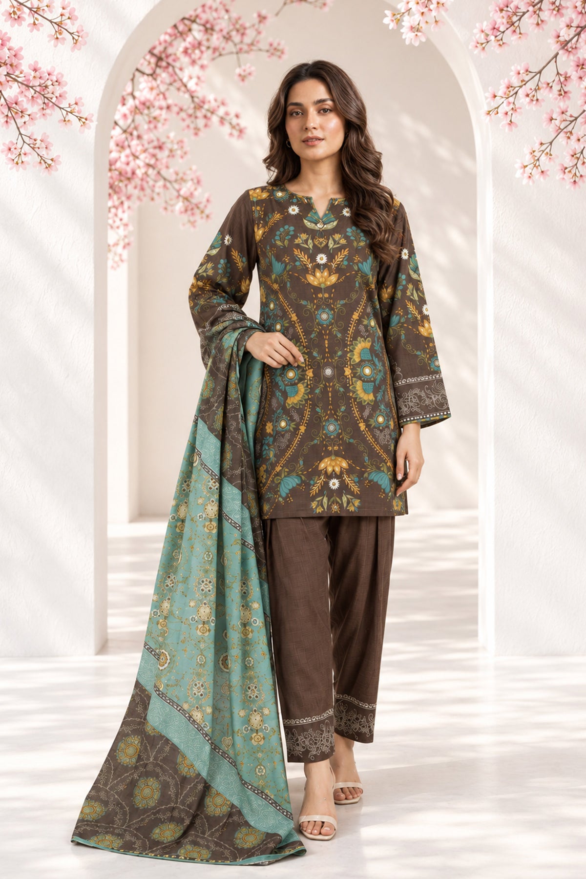 Unstitched 3-Piece