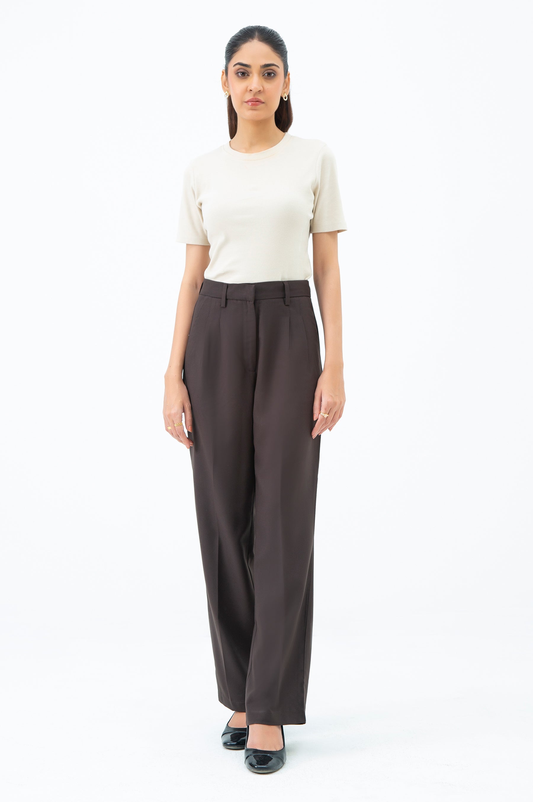 STRAIGHT FIT PANTS