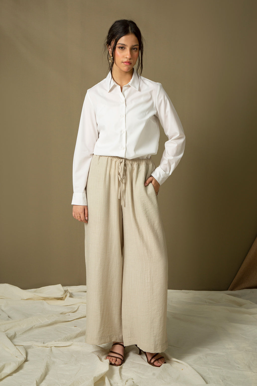 STITCHED 1-PIECE PLAIN PANT