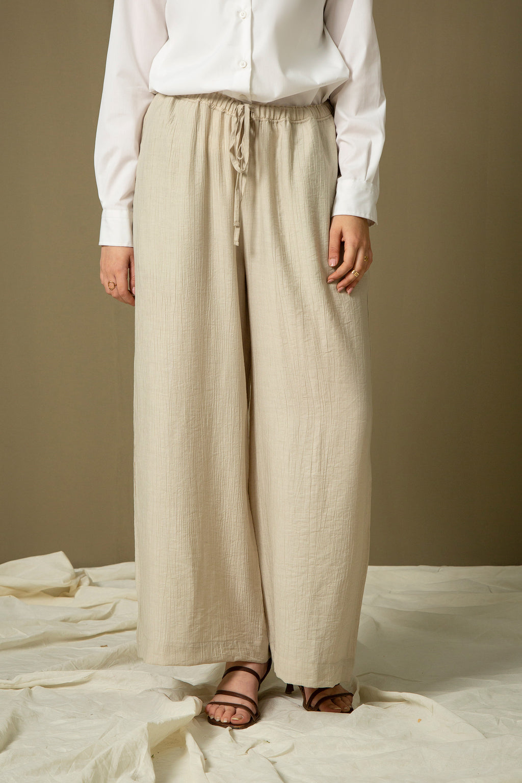 STITCHED 1-PIECE PLAIN PANT