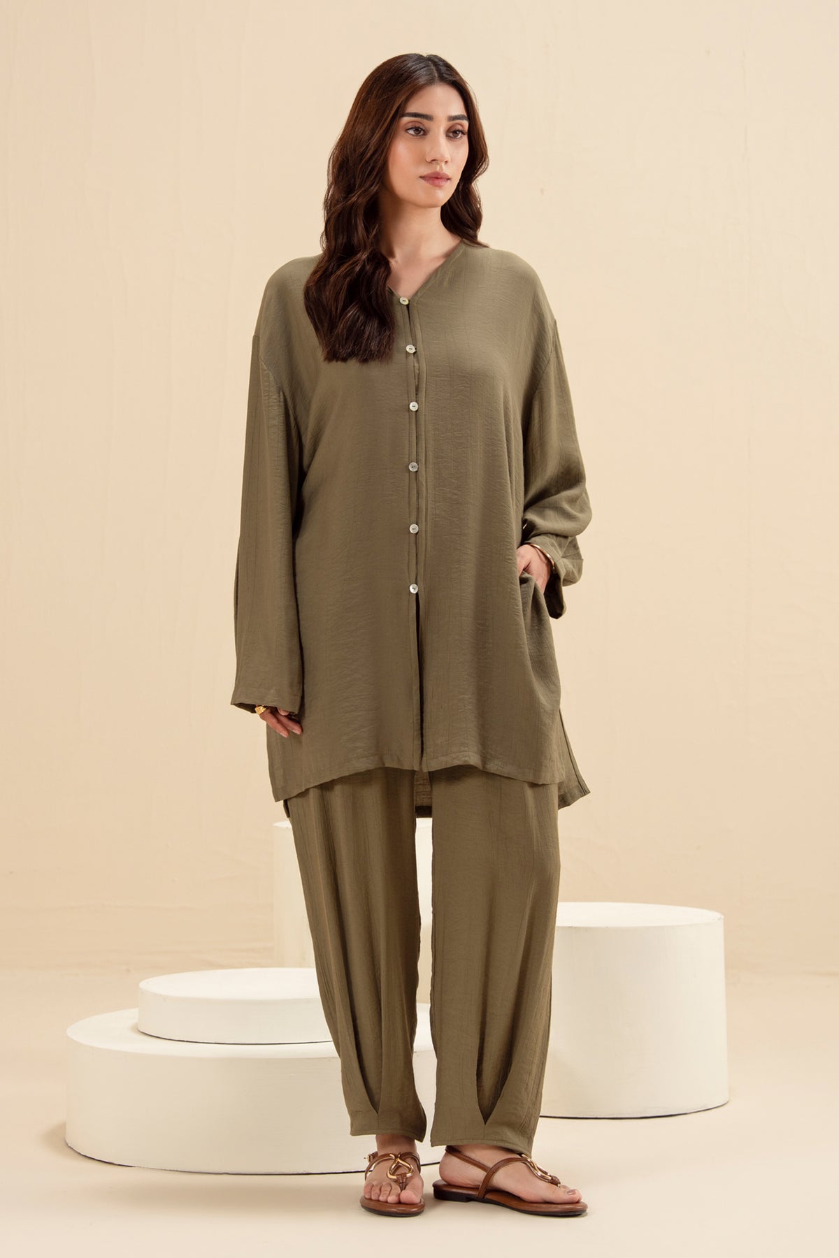 REGULAR FIT TULIP PANT