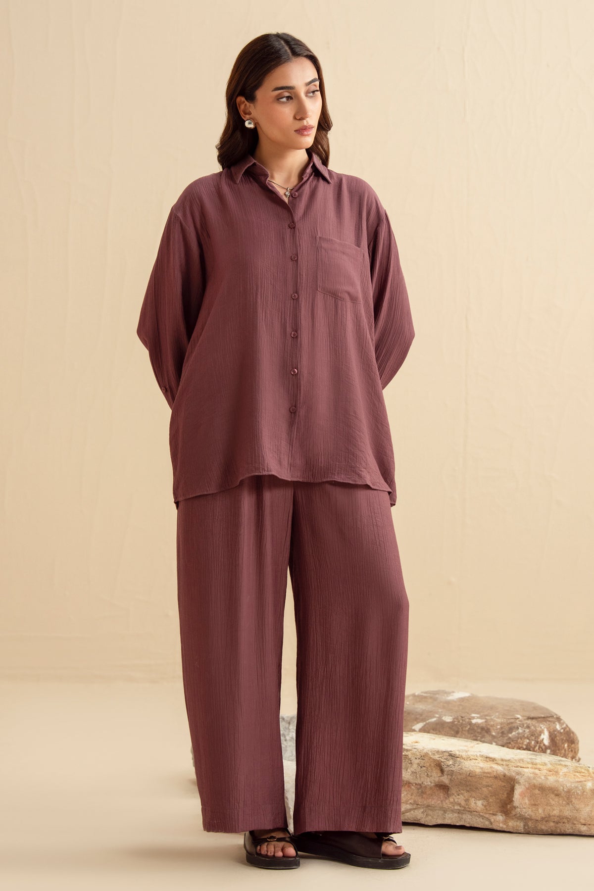 YARN LINEN PANTS