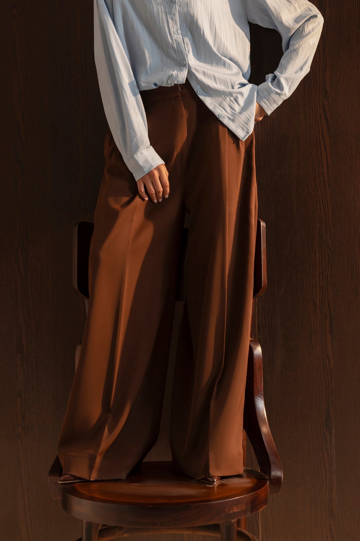 Stitched Western Trouser