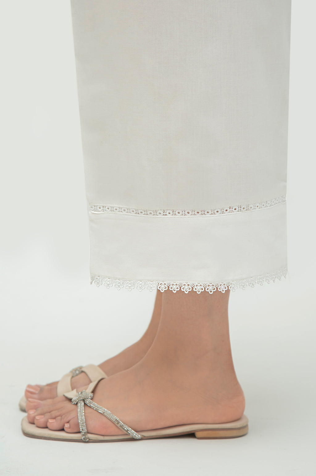 Stylized Cambric Culottes - Regular Fit