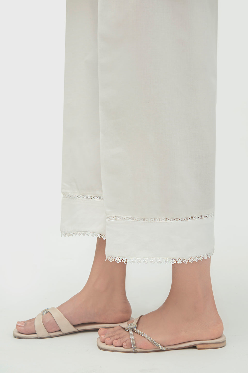 Stylized Cambric Culottes - Regular Fit