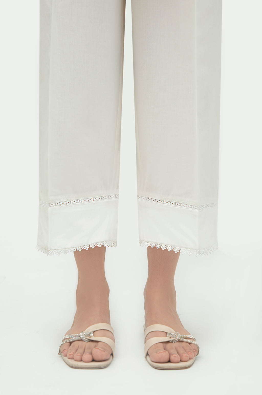 Stylized Cambric Culottes - Regular Fit