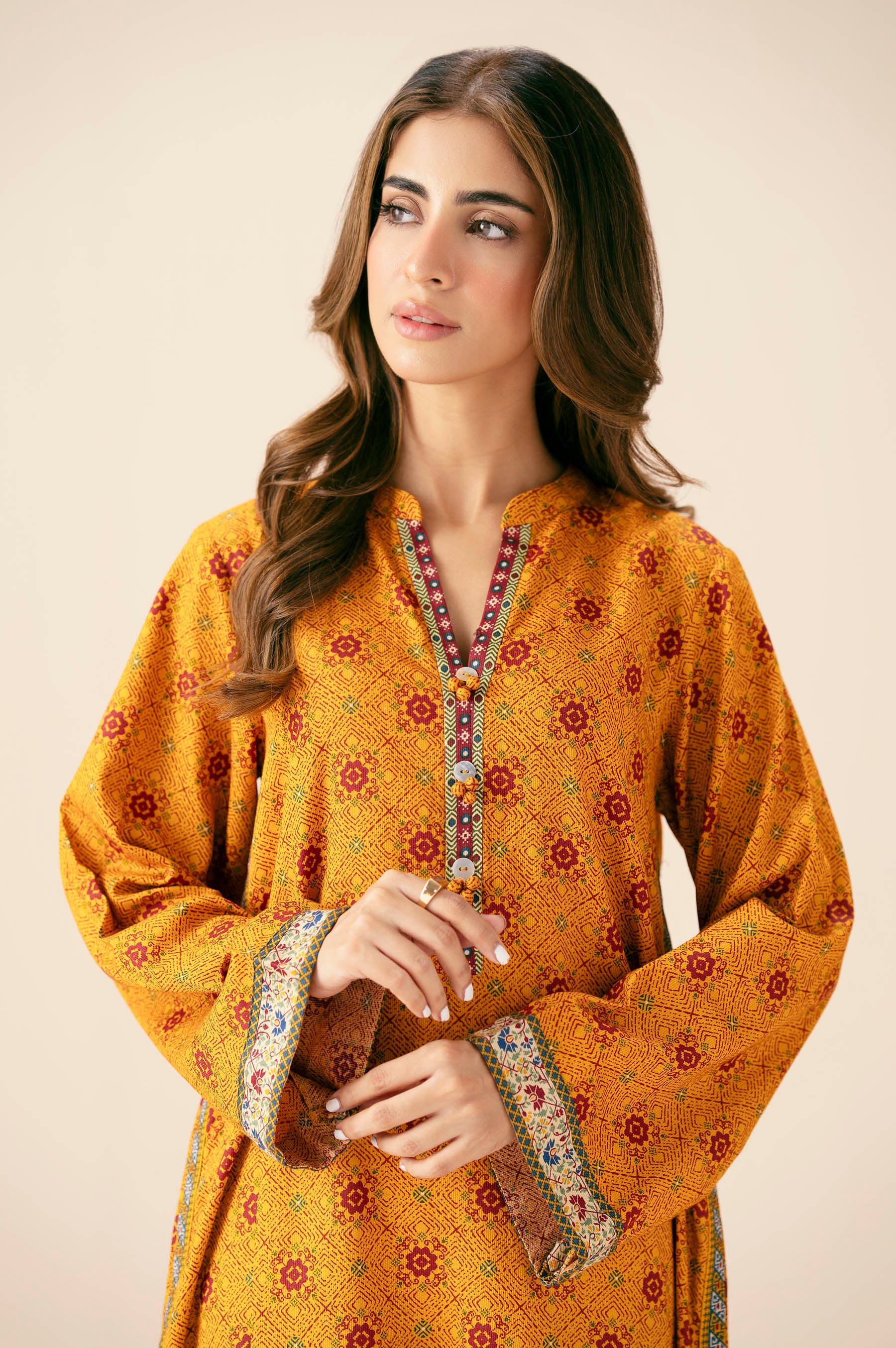 STITCHED PRINTED SHIRT