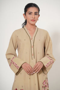 Stitched 1 Piece Multi Neps Embroidered Shirt