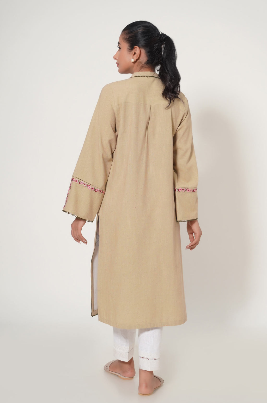 Stitched 1 Piece Multi Neps Embroidered Shirt