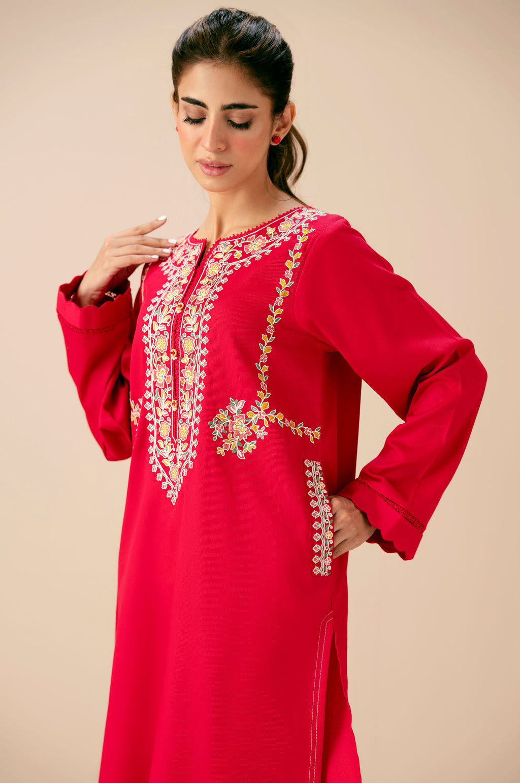 EMBROIDERED SHIRT