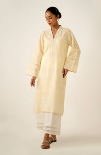 Stitched 1 Piece Embroidered Chikankari Lawn Shirt