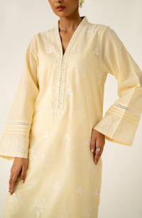 Stitched 1 Piece Embroidered Chikankari Lawn Shirt