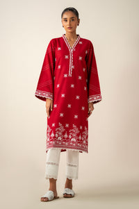 Stitched 1 Piece Embroidered Chikankari Lawn Shirt