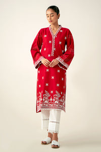 Stitched 1 Piece Embroidered Chikankari Lawn Shirt