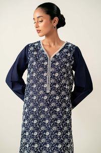 Stitched 1 Piece Embroidered Chikankari Lawn Shirt