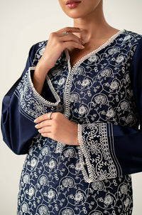 Stitched 1 Piece Embroidered Chikankari Lawn Shirt