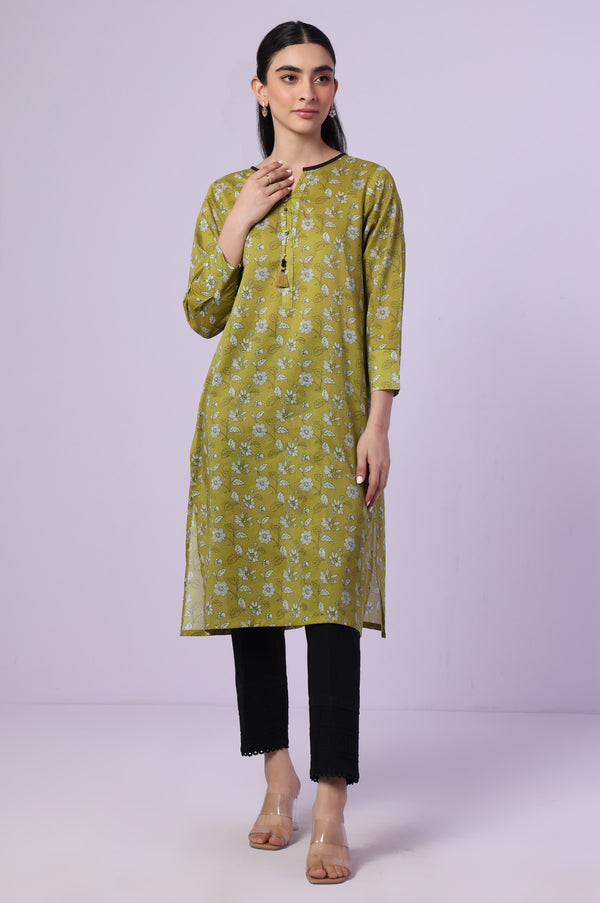 Stitched 1 Piece Printed Lawn Shirt