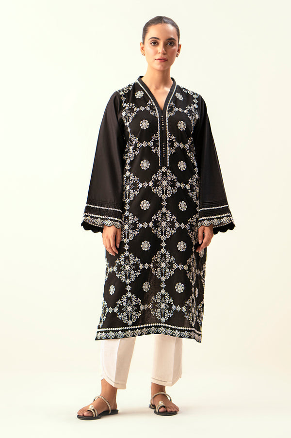 Stitched 1 Piece Embroidered Chikankari Shirt