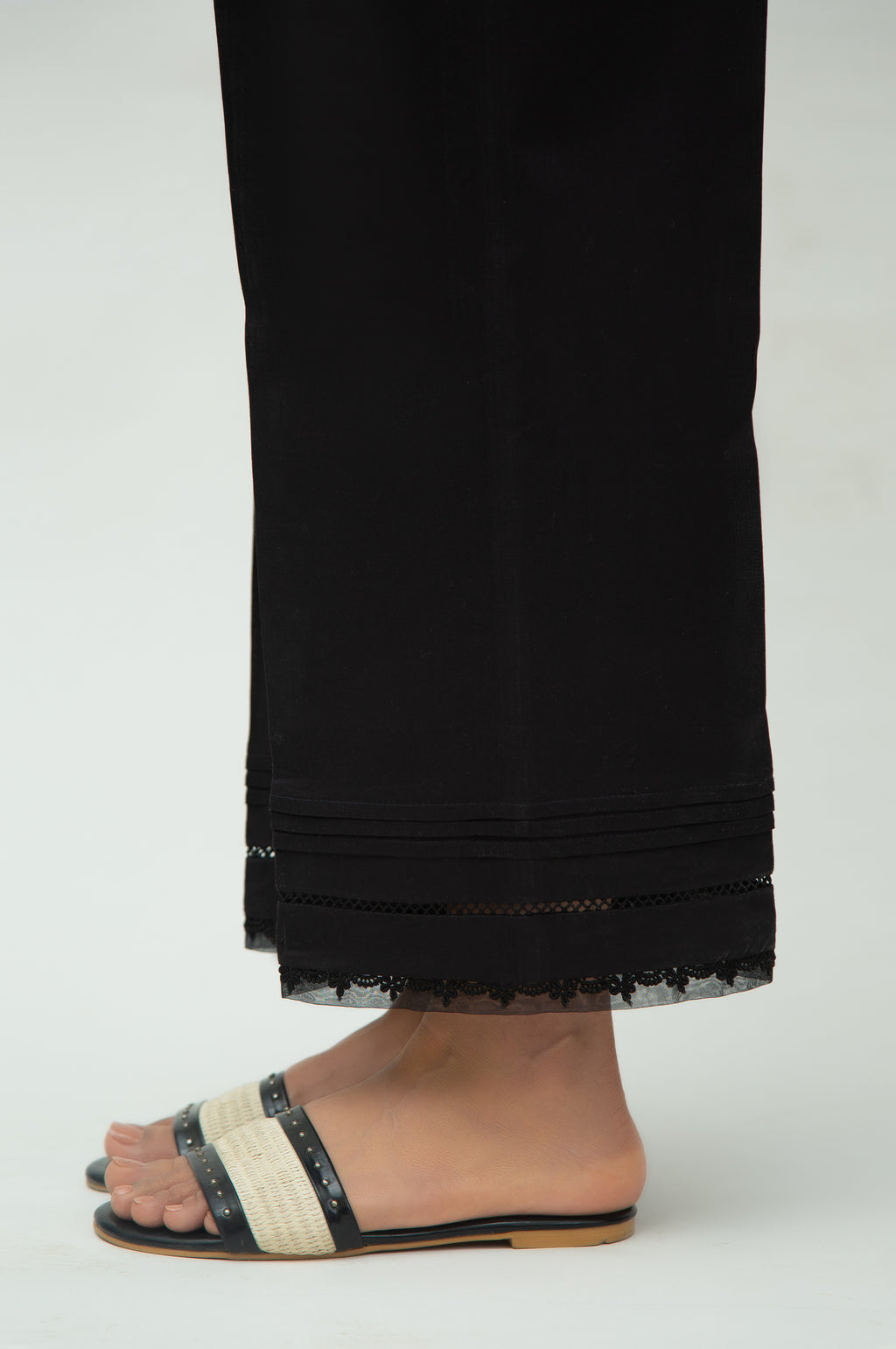 Stylized Cambric Culottes - Regular Fit