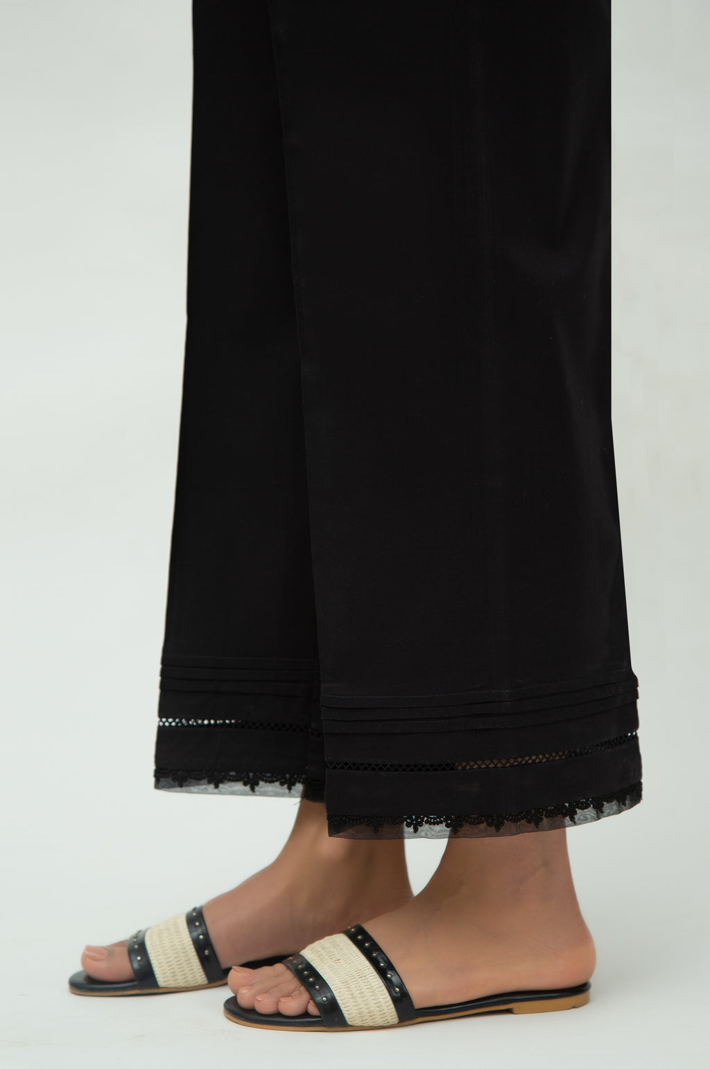 Stylized Cambric Culottes - Regular Fit
