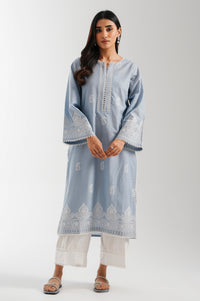 Stitched 1 Piece Embroidered Chikankari Shirt