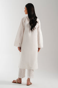 STITTCHED 1 PIECE EMBROIDERED POPLIN CHIKANKARI TOP