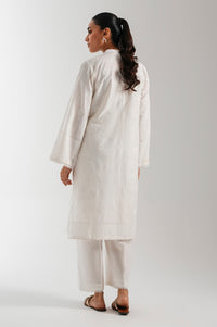 Stitched 1 Piece Embroidered Poplin Chikankari Top