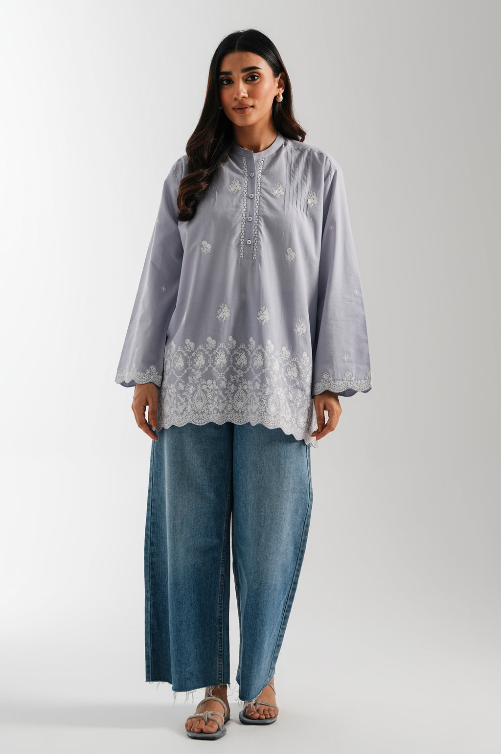 CHIKANKARI TOP
