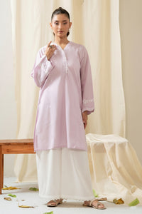 DYED CHIKANKARI LAWN SHIRT