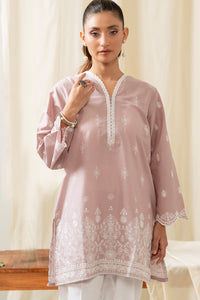 DYED CHIKANKARI LAWN SHIRT