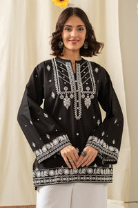 EMBROIDERED CHIKANKARI CAMBRIC STITCHED 1 PIECE SHIRT