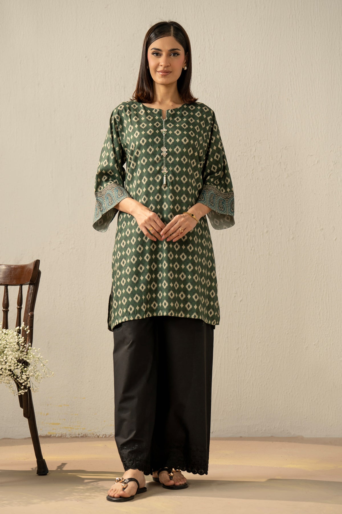 VISCOSE STITCHED SHIRT