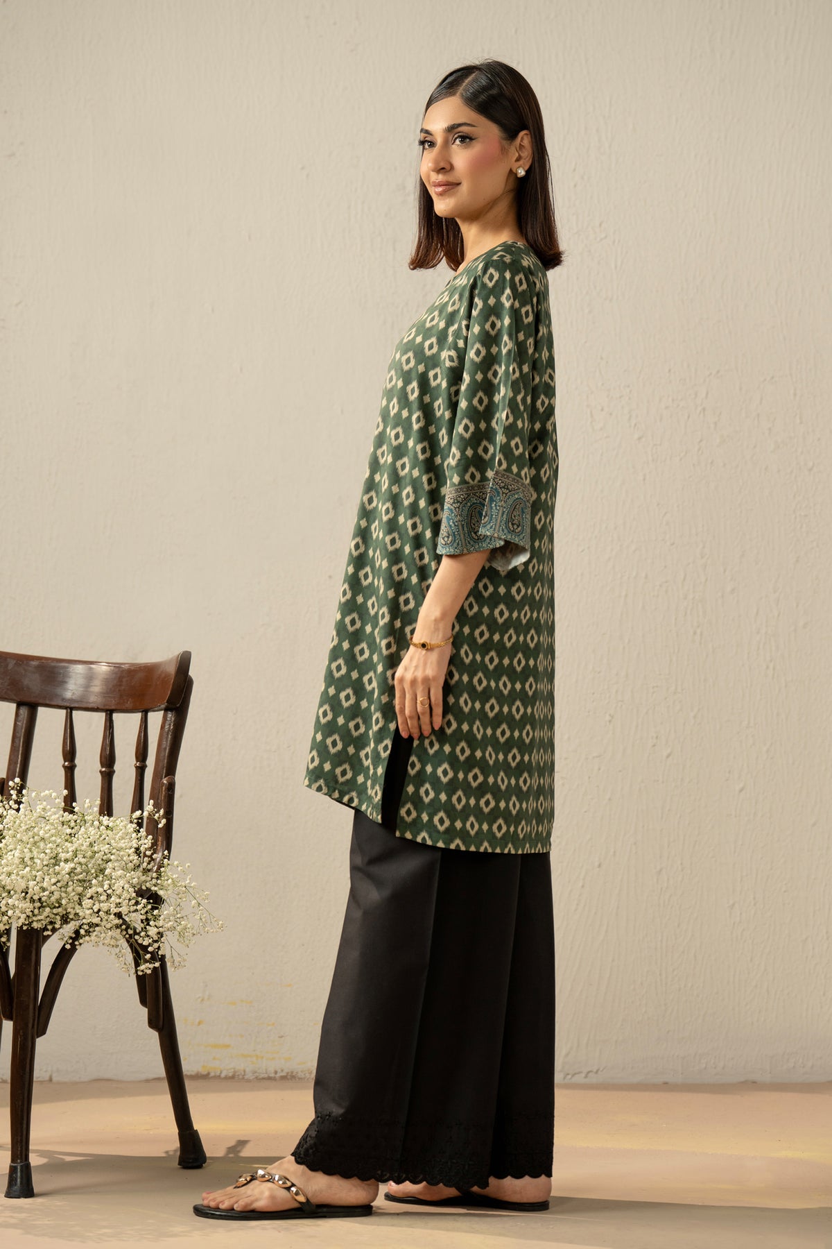 VISCOSE STITCHED SHIRT