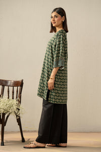 PRINTED VISCOSE STITCHED SHIRT