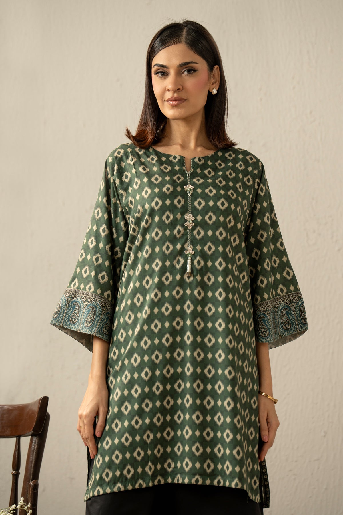 VISCOSE STITCHED SHIRT