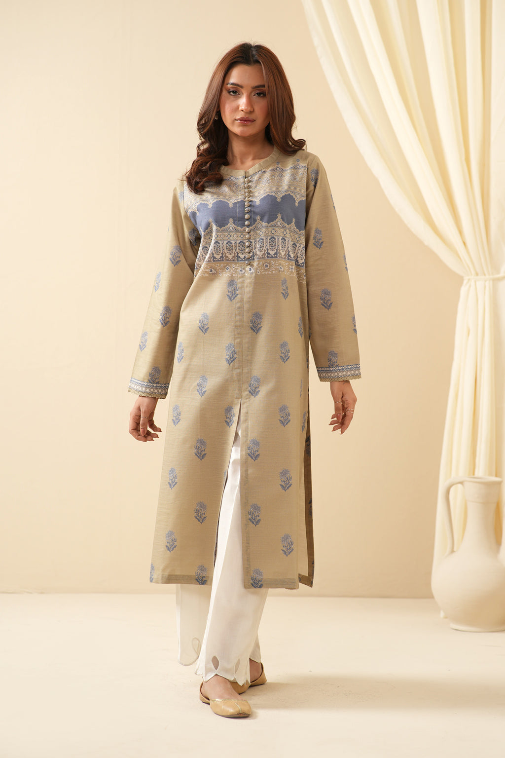 STITCHED PRINTED SHIRT