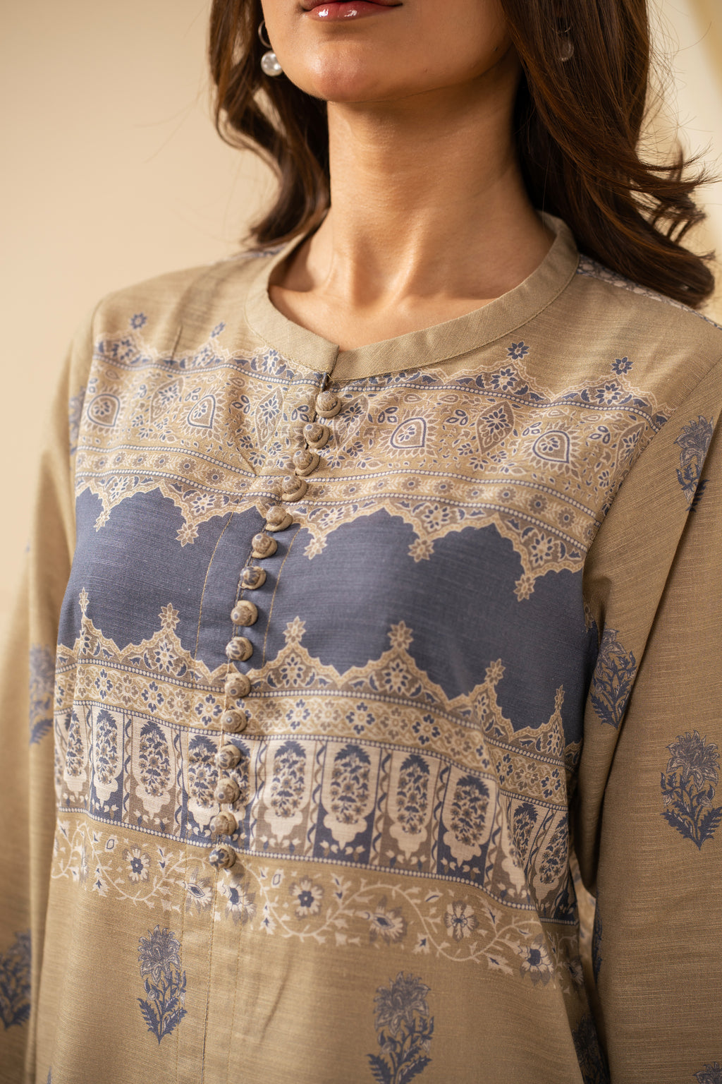 STITCHED PRINTED SHIRT