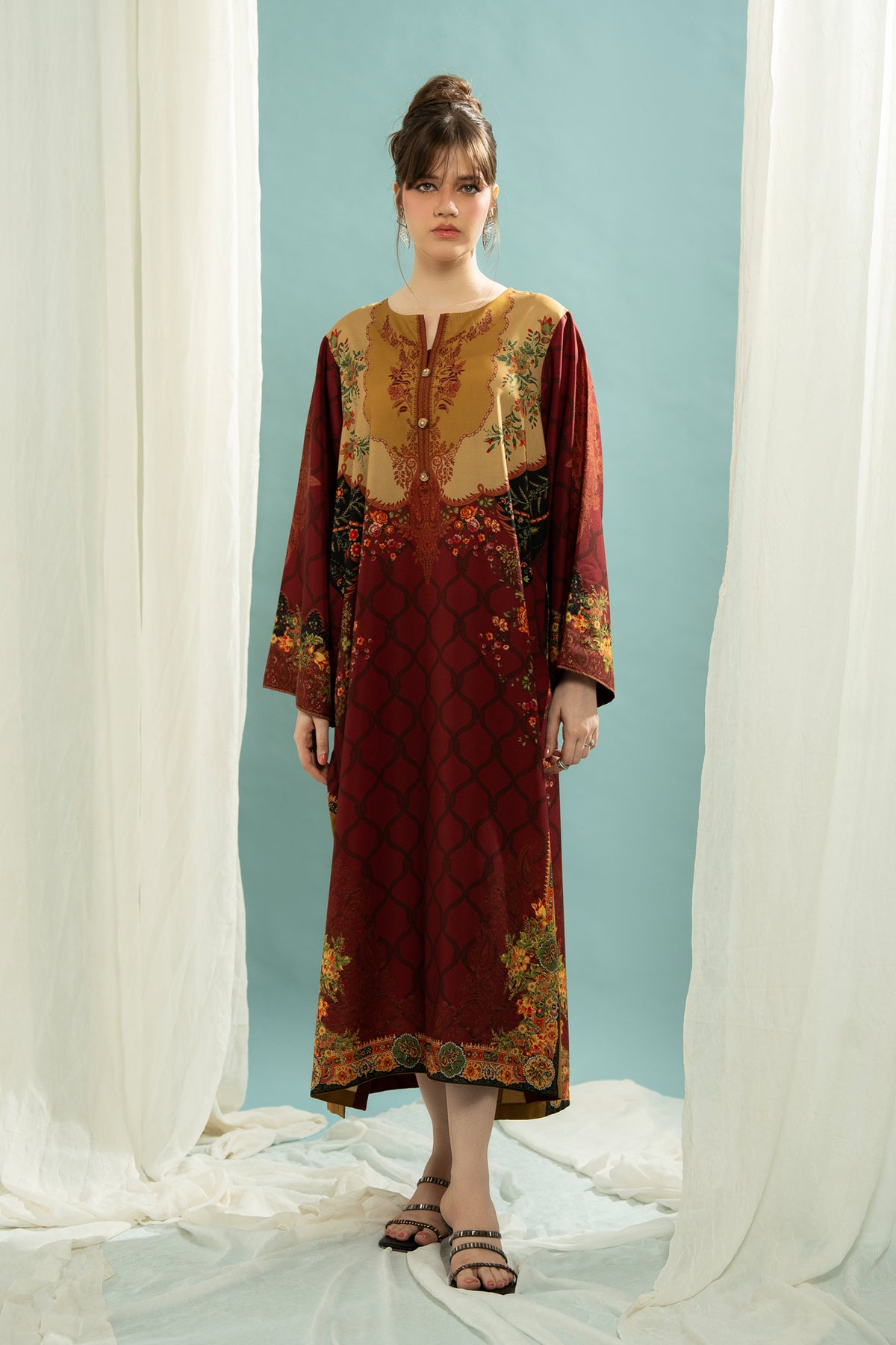 STITCHED KAFTAN