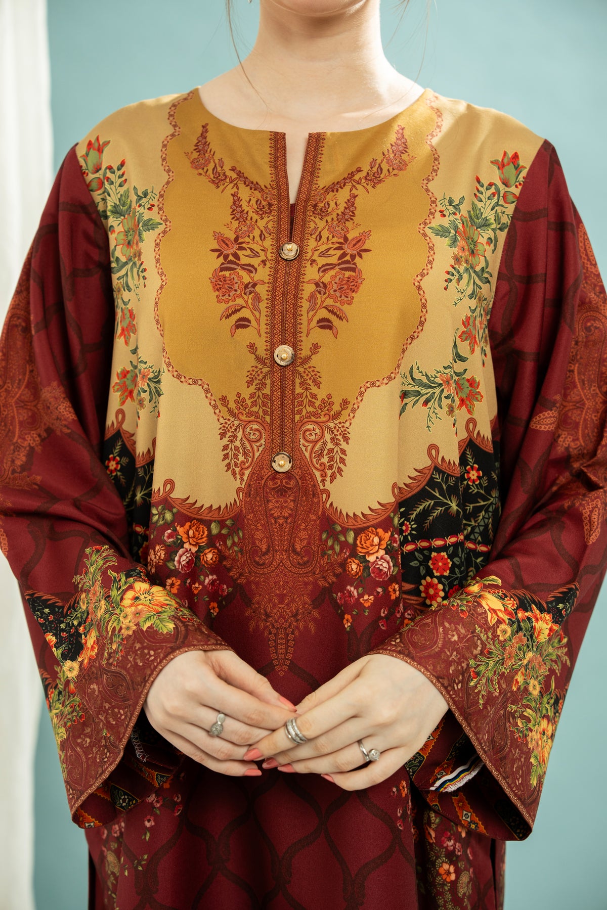 STITCHED KAFTAN