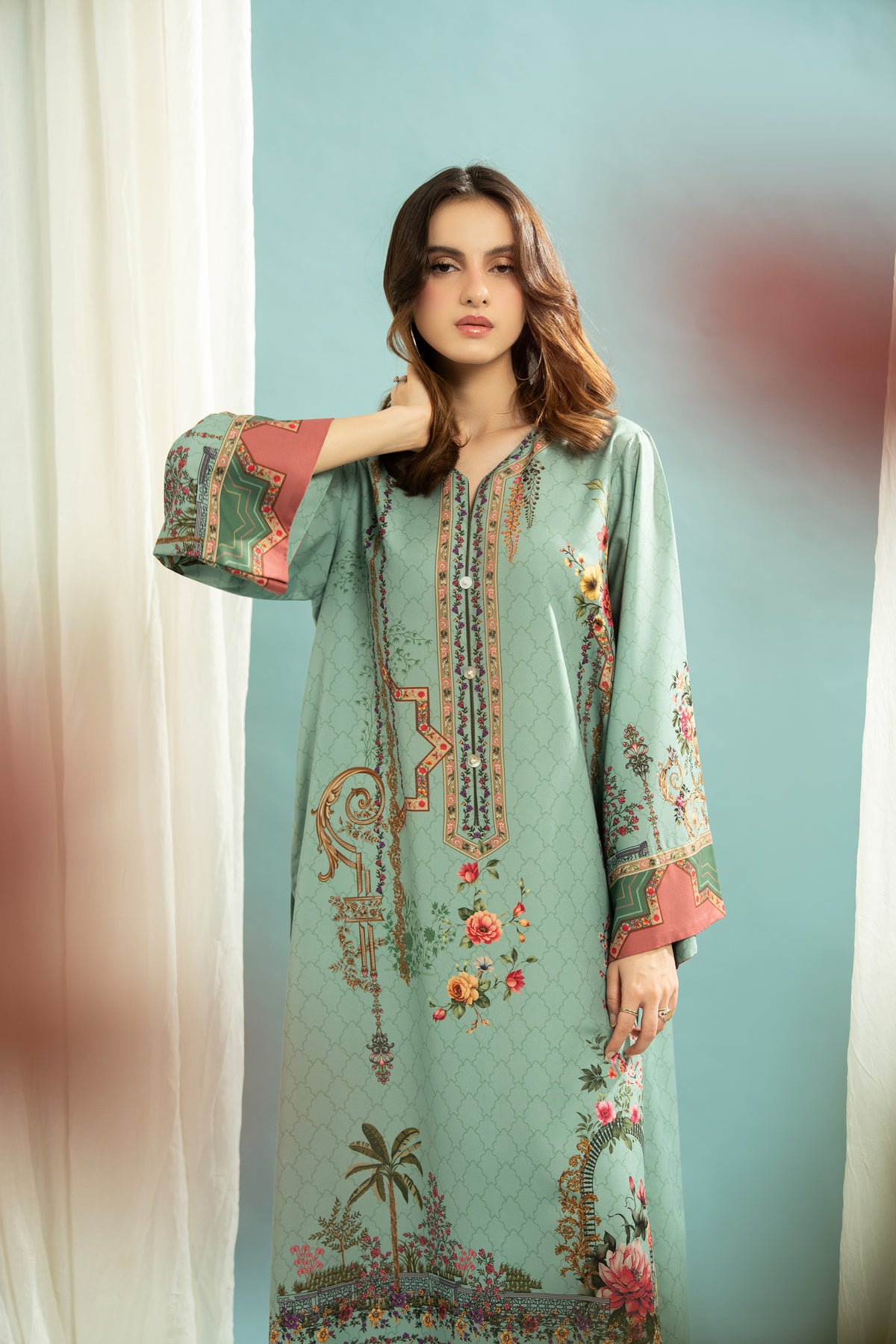 STITCHED KAFTAN