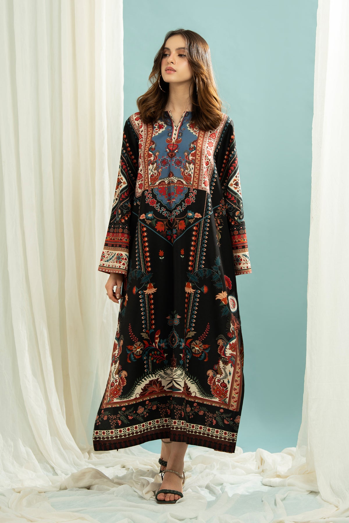 STITCHED KAFTAN