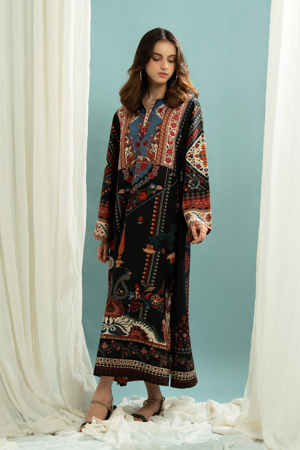STITCHED KAFTAN