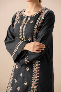 Stitched 2 Piece Dyed Embroidered Karandi Suit