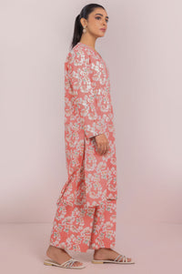 Stitched 2 Piece Printed Cambric Suit