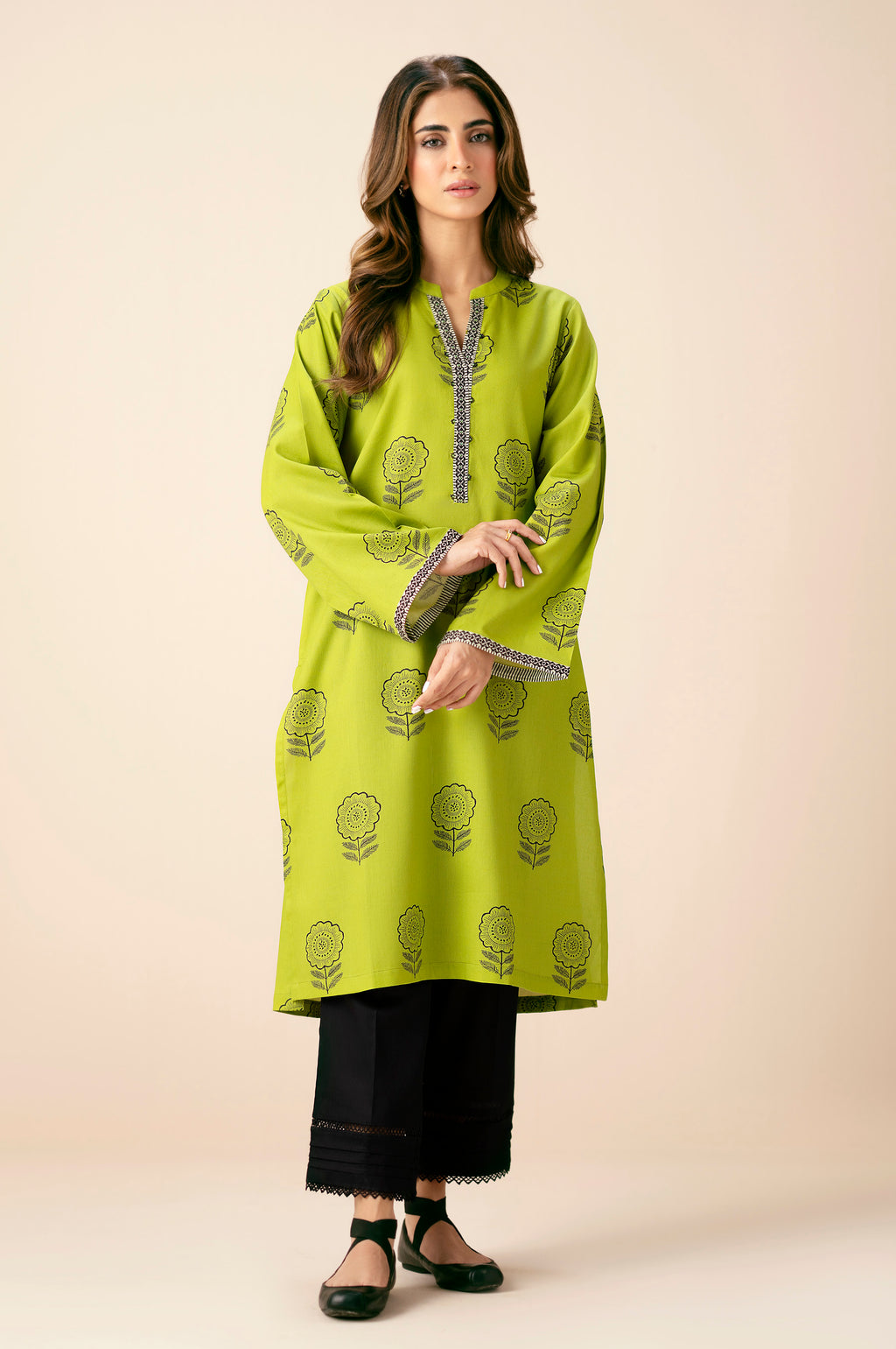 PRINTED SHIRT BOTTOM SUIT