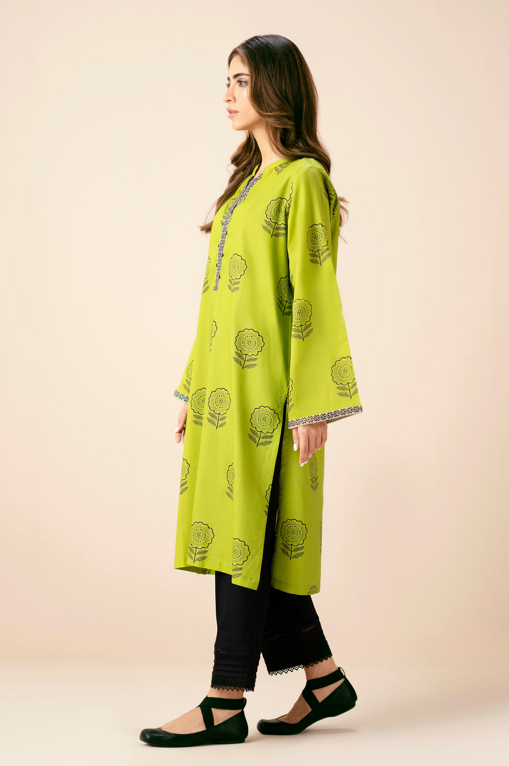 PRINTED SHIRT BOTTOM SUIT