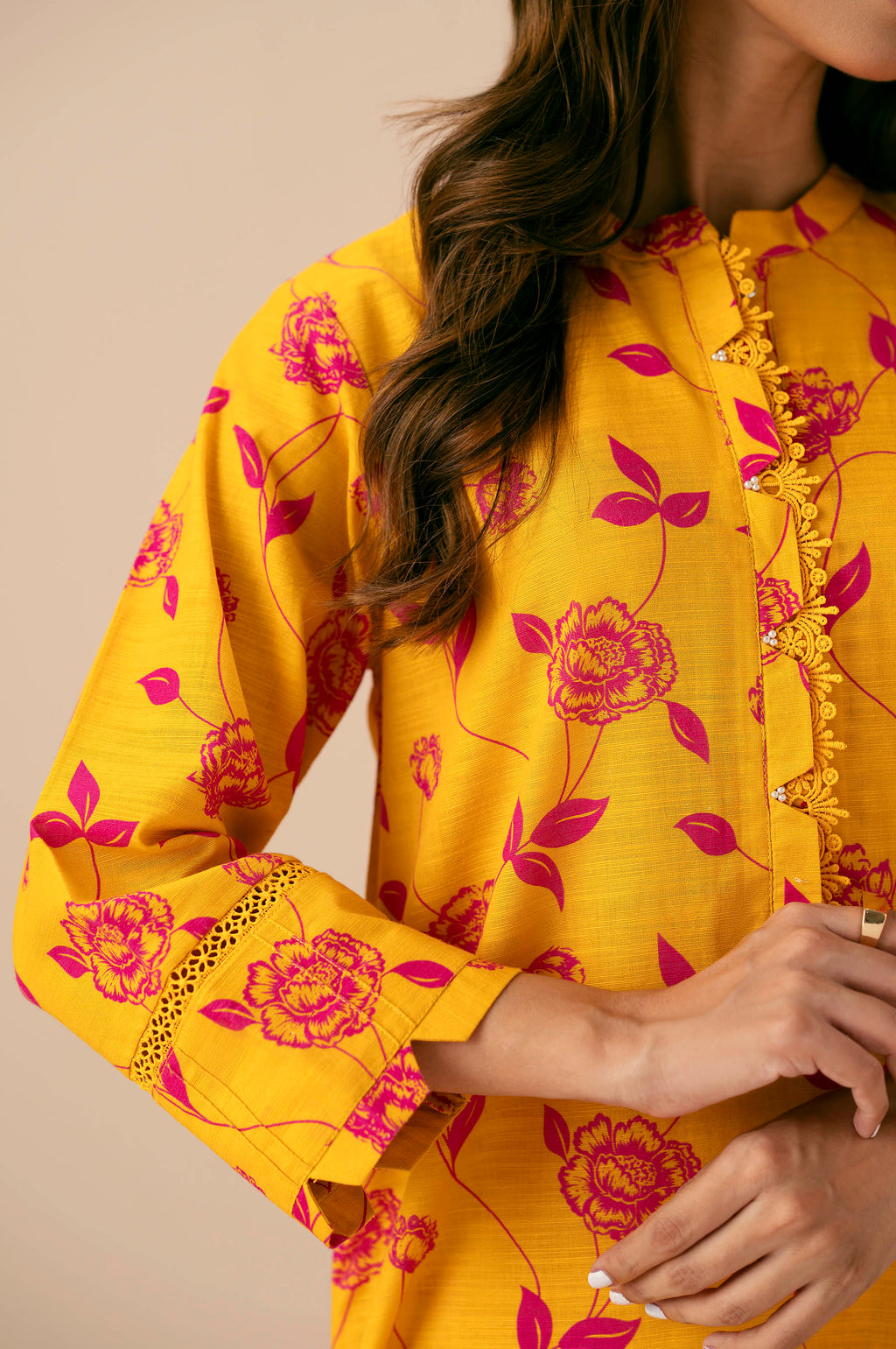 PRINTED SHIRT BOTTOM SUIT