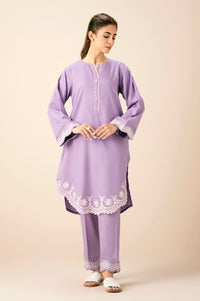 EMBROIDERED SHIRT BOTTOM SUIT