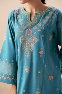 EMBROIDERED SHIRT BOTTOM SUIT