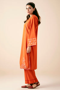 Stitched 2 Piece Textured Slub Suit